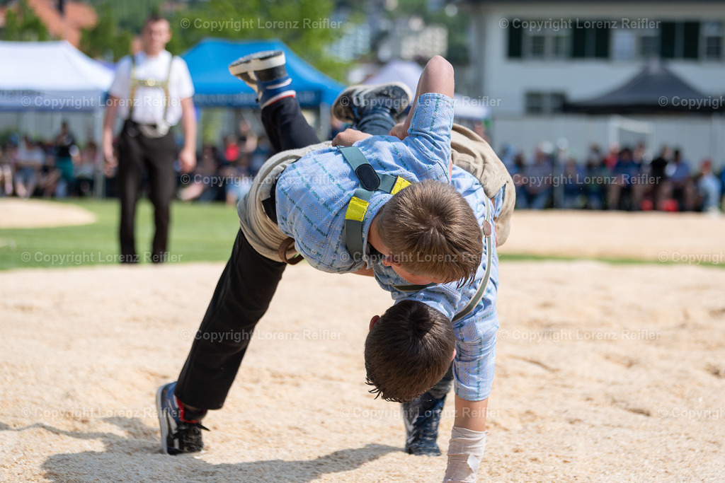 Schwingen -  Herisauer Buebeschwinget 2023 | Herisau Ebnet, 27.5.23, Schwingen - Herisauer Buebeschwinget.