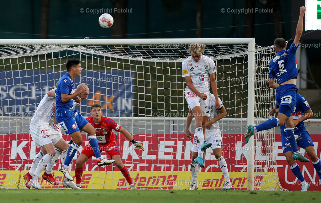 A_LUI_25082024_01 | SPORT FUSSBALL ADMIRAL BUNDESLIGA 25.08.2024 IM BILD: TORRAUMSZENE FOTO:FOTOLUI