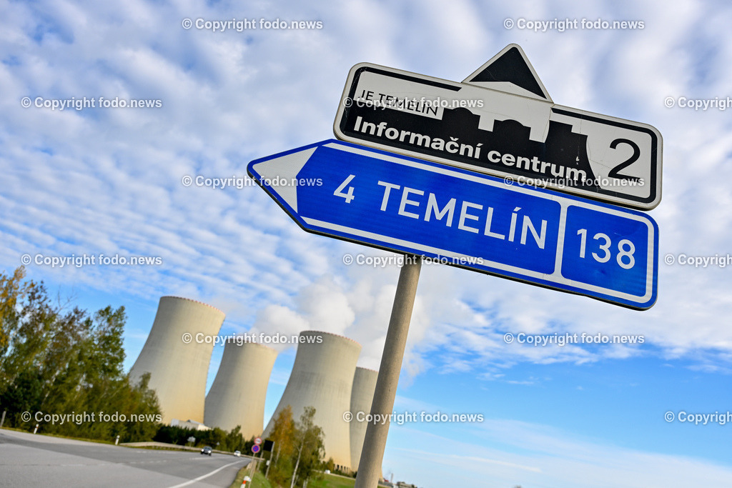 Tschechische Republik_ AKW Temelin_ 14.10.2024-2 | 14.10.2024, Temelin, CZE, AKW Temelin im Bild Atomkraftwerk, Kernkraftwerk, Atomstrom, Strom, Stromproduktion, Stromerzeugung, Atomenergie, Reaktor, Reaktorblock, Kuehlturm, Tschechien, Tschechei, Ceska Republika, Jaderna elektrarna Temelin, JETE, Jihocesky kraj, Suedboemische Region, Tschechische Republik