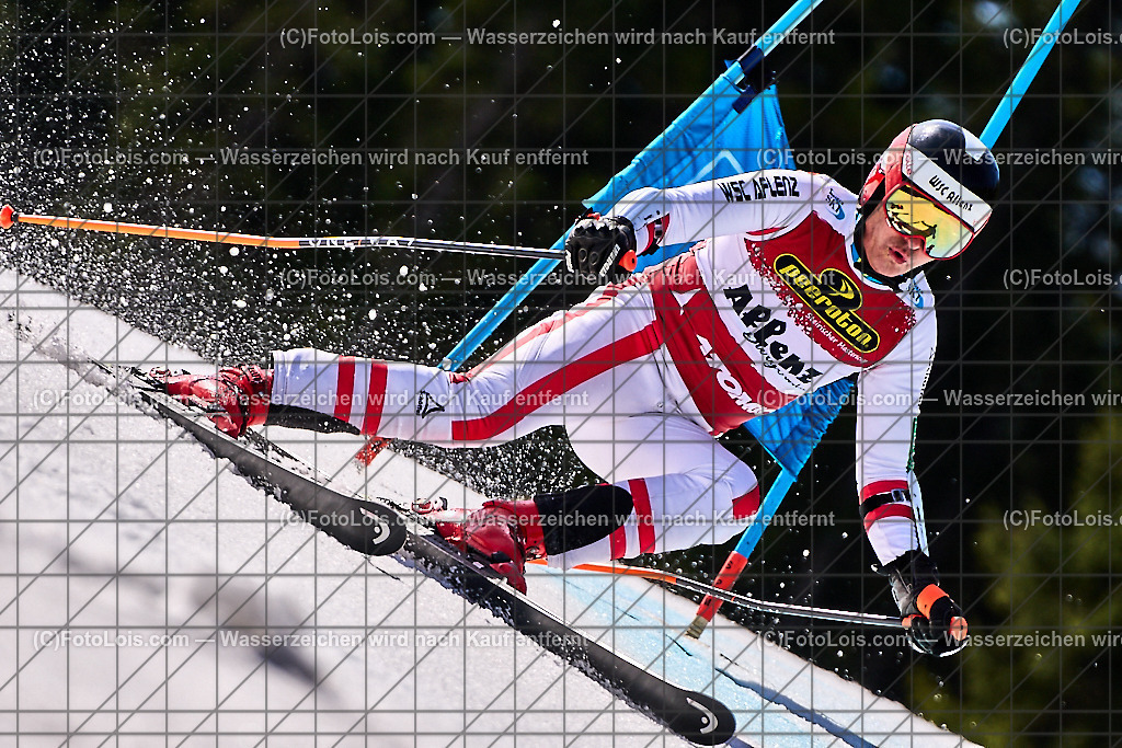 ALP1581_Reiteralm_MASTERS-LM_RTL_Baumgartner Kurt | (C)FotoLois.com, Alois Spandl. Steirische MASTERS-Landesmeisterschaften Ski alpin mit Wien und Salzburg, Reiteralm, Sa 13. April 2024.
