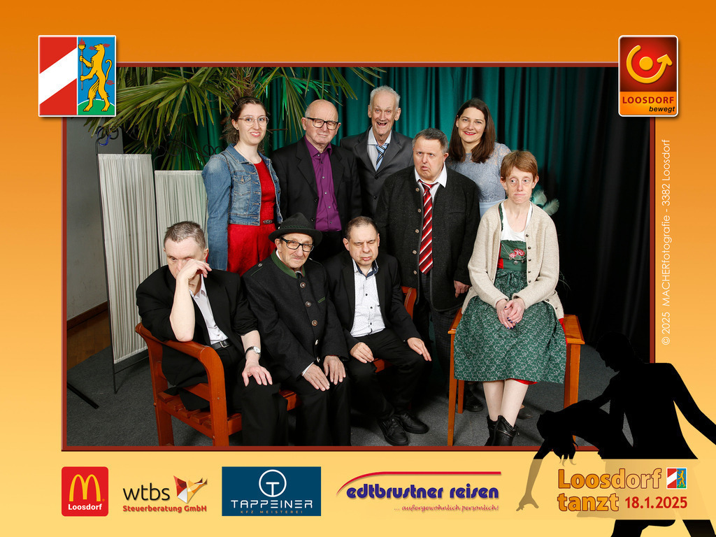 LoosdorfTanzt25_8375 | Ballfotografie - Loosdorf tanzt am 18.01.2025 in der Losensteinhalle LOOSDORF. Vielen Dank den Sponsoren:Edtbrustner Reisen /wtbs Steuerberatung /Autohaus Tappeiner/McDonalds Loosdorf