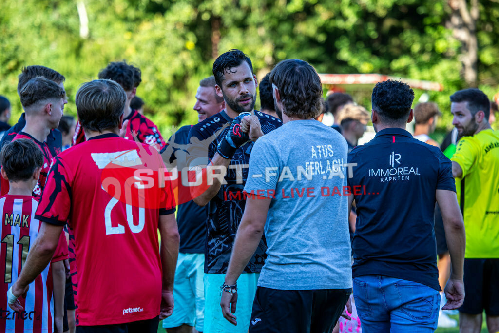 Kärntner Liga | Kärntner Liga ATUS Ferlach - ASKÖ Köttmannsdorf am 02.09.2023 in Ferlach
(Sportplatz), Austria, (Photo by Ernst Krawagner sport-fan.at) - Realisiert mit Pictrs.com