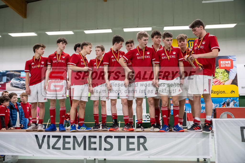 SFE_20230305_0152 | Deutsche Meisterschaft Männliche U16 Halle 2023 am 05.03.2023 in Köln (KTHC Stadion Rot-Weiss Köln Tennis and Hockey Club), Photo: Stephan Fehrmann 2022 (Sports-Gallery)