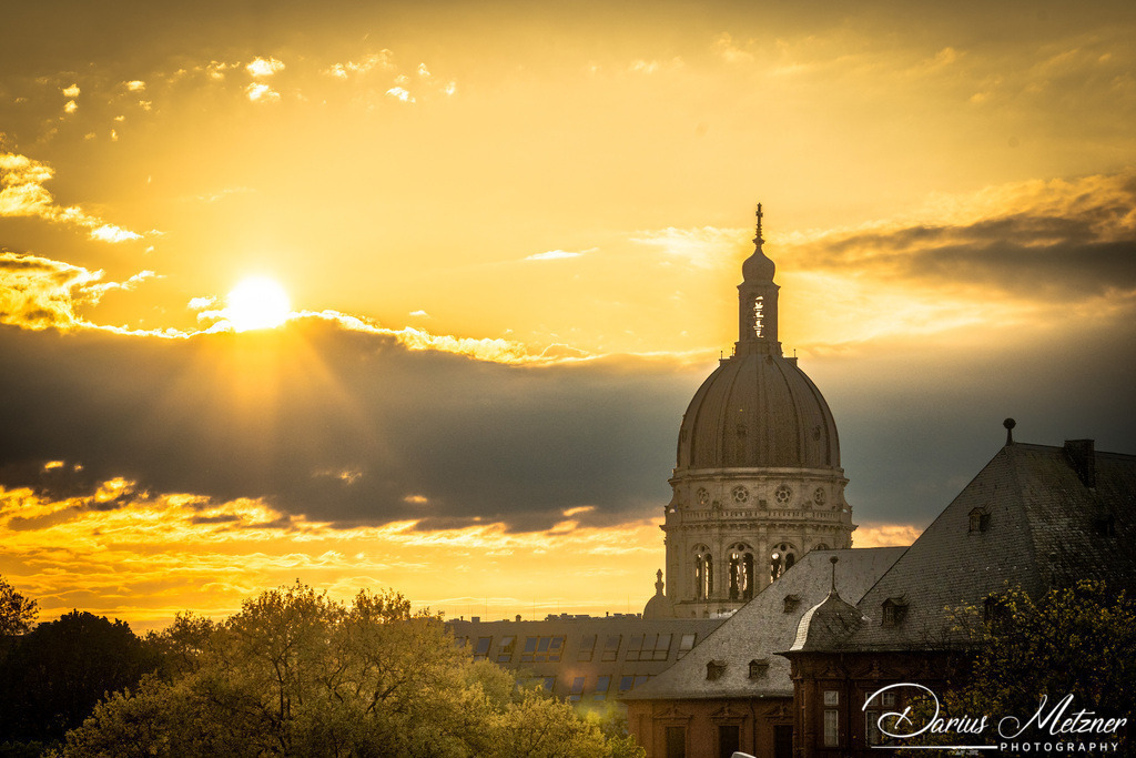 Die Christuskirche in Mainz | Die Evangelische Christuskirche an der Kaiserstrasse in Mainz