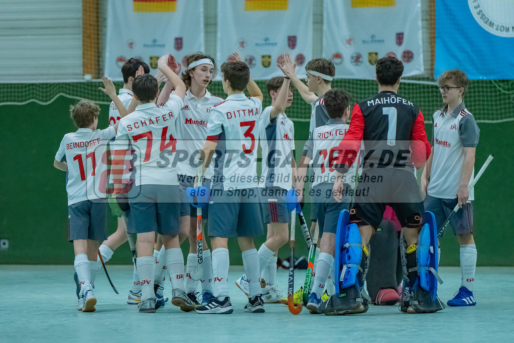 HK_20240225_108411 | 2. Halbfinale Deutsche Meisterschaft MU14 am 25.2.2024 Halle RW Köln, Köln ,