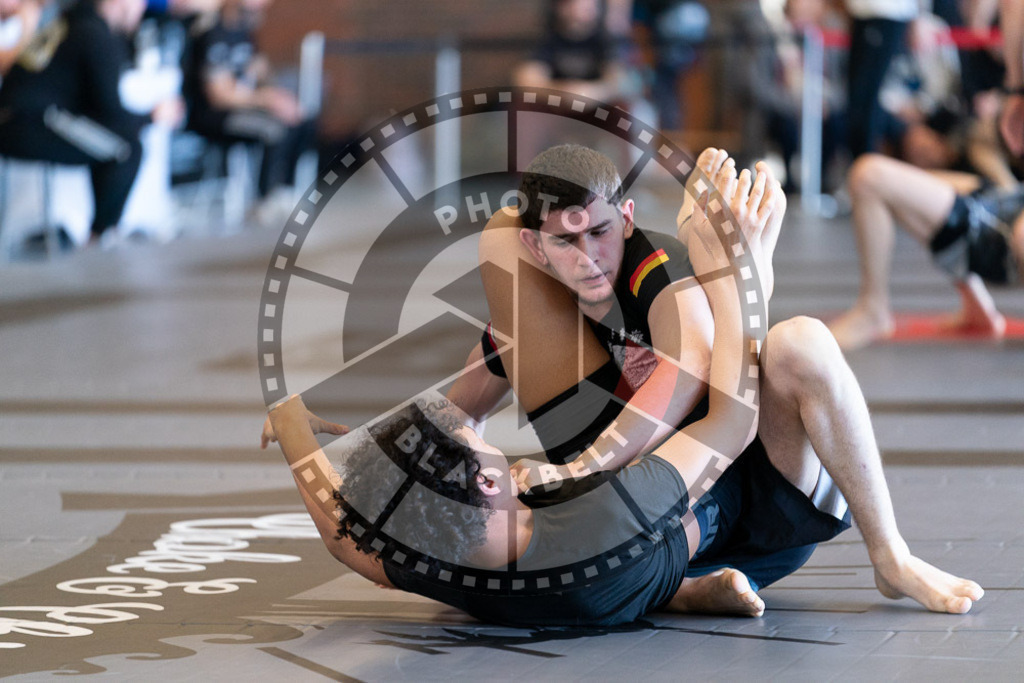 20250329PBB1692 | Fighters compete during the International Luta Livre (ILLCS) Germany IX Spring 2025 Competition spring on March 29, 2025 in Hannover, Germany.© Chiara Dazi