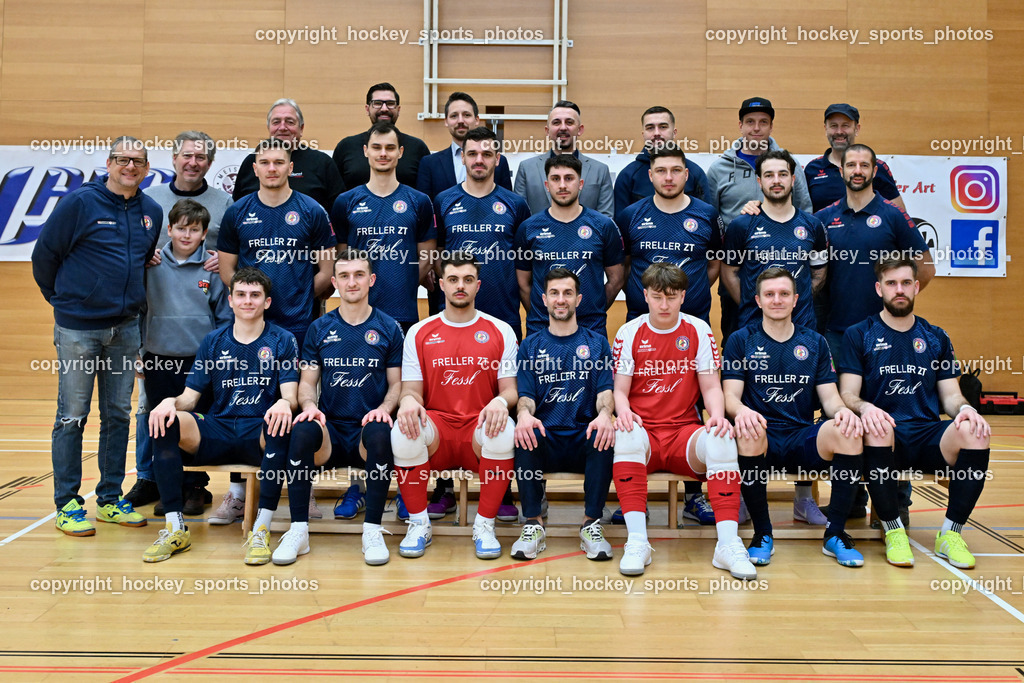 LPSV-Kärnten vs. FUTSAL versli.at Klagenfurt | Mannschaftsfoto LPSV Kärnten, LPSV-Kärnten vs. FUTSAL versli.at Klagenfurt, LPSV-Kärnten vs. FUTSAL versli.at Klagenfurt am 01.02.2026 in Villach (Ballspielhalle St. Martin), Austria, (Photo by Bernd Stefan)