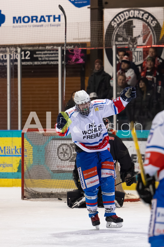 Eishockey I Herren I Saison 2025-2026 I Regio League | 3. Liga Regular Season Gr. 1 ZS | Men I 17. Spieltag I EHC Herrischried - HC Wohlen Freiamt I 01.02.2026 | Hochwertige Sportfotos kaufen & lizenzieren für Medien, Vereine, Agenturen & Sportler:innen. Entdecke professionelle Sportfotografie im Bildshop von Alexander Franzen. - Realisiert mit Pictrs.com