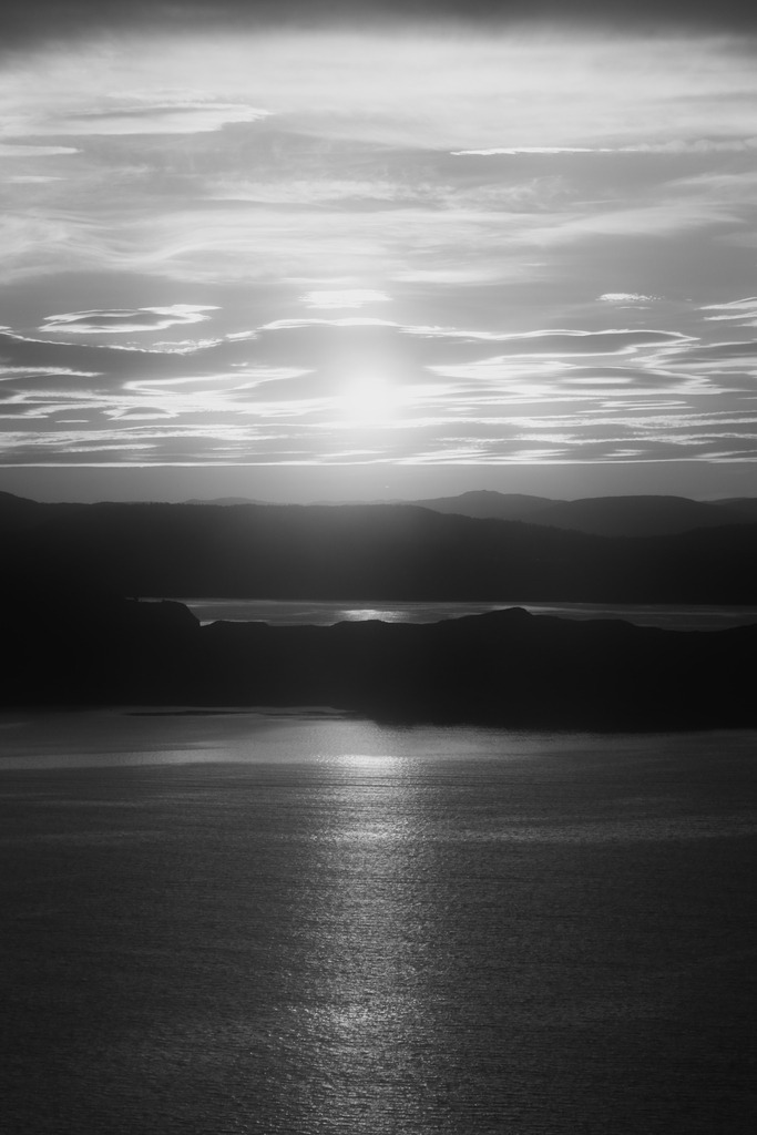 Sonnenuntergang über den Fjorden | Landschaftsbilder-MV - Realisiert mit Pictrs.com