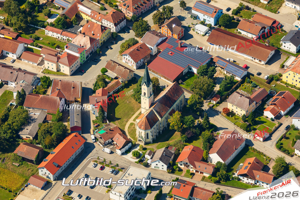 Schrägluftbild  Oberindling  Pocking - Das Luftbild wurde 2025 vom UL-Flugzeug heraus erstellt ( keine Drohne ) - Hochauflösende Luftaufnahme -Nicht vergleichbar mit Google Maps oder Satelittenbilder- Die Geschenkidee !Mit Lizenz und Bildrechte bestellbar