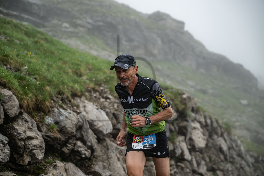 20240707_DB14863 | Nebelhorn-Berglauf 2024 am 07.07.2024  in Oberstdorf. (Foto: Dominik Berchtold)B-AL SPO