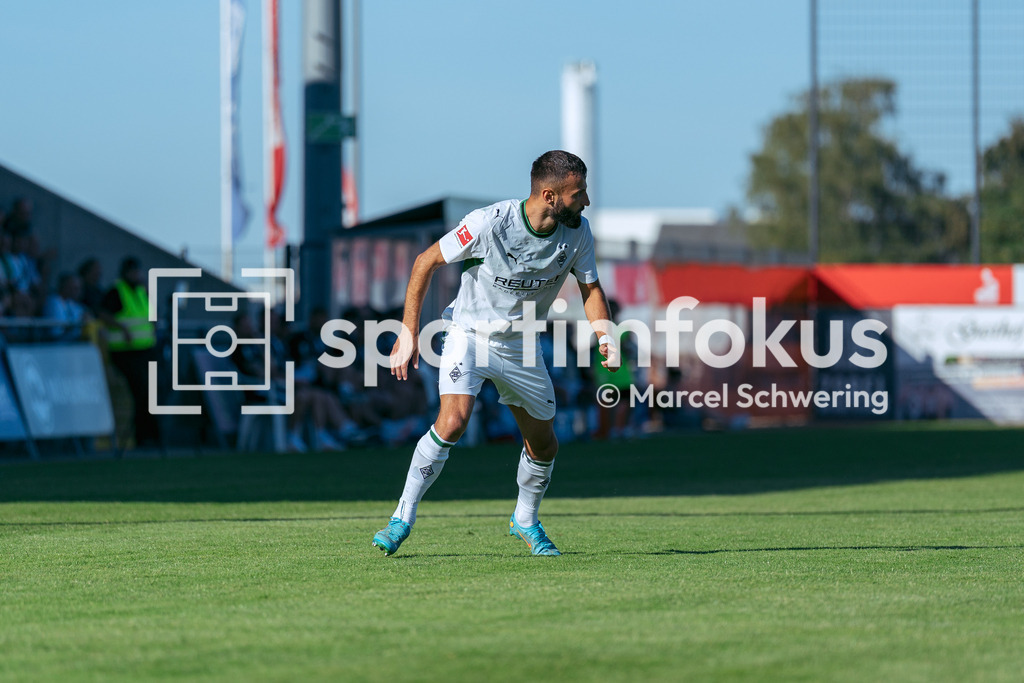 SSVg Velbert 02 – Borussia Mönchengladbach | Franck Honorat (Borussia Mönchengladbach). Testspiel zwischen der SSVg Velbert 02 und Borussia Mönchengladbach in Velbert, 12.08.2026. Endstand: 0:8. sportimfokus / Marcel Schwering - Realisiert mit Pictrs.com