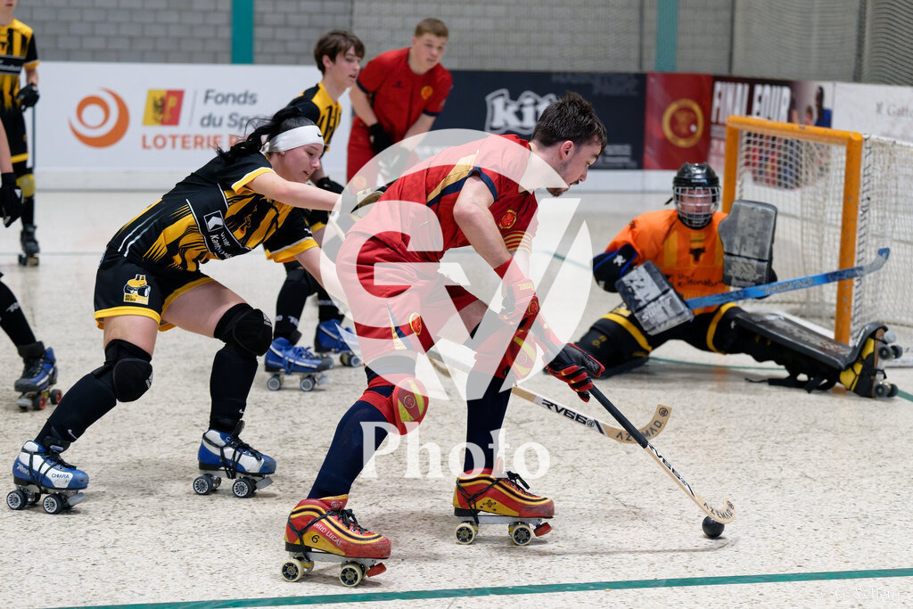 Geneve RHC v RHC Uri  - U20  | Geneve, Switzerland - March 07 : during the U20  match between Geneve RHC and RHC Uri  at Centre sportif de la queue d'arve on March 07 , 2026 in Geneve, Switzerland.