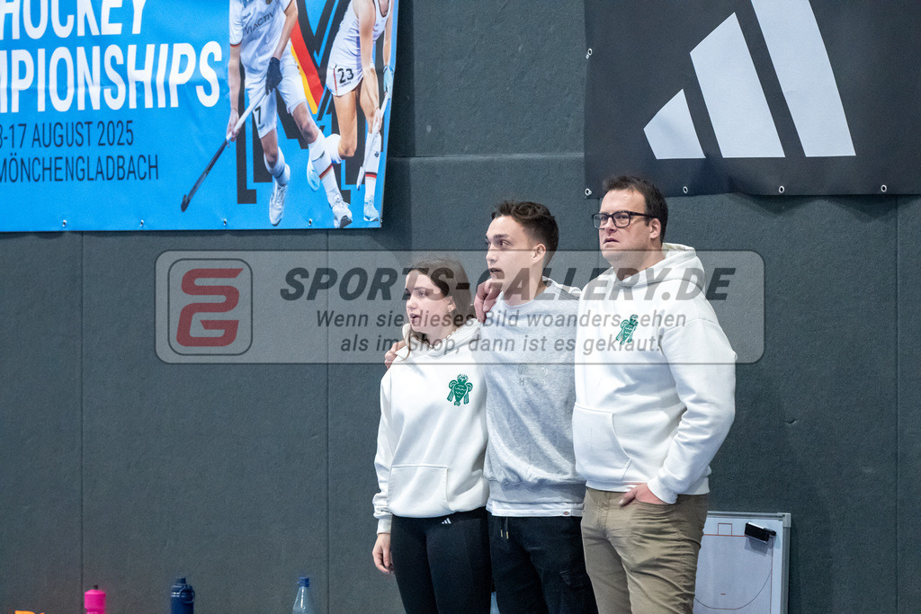 HK_20250223_103089 | Deutsche Meisterschaft wU14 Finale und Ehrungen am 23.2.2025 Düsseldorfer HC, Düsseldorf