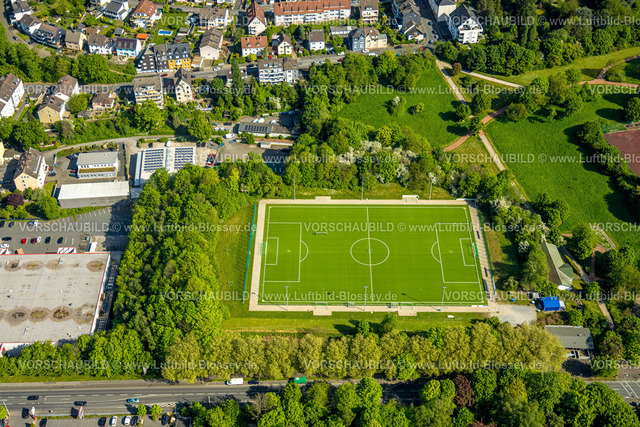 Hagen240504043 | Luftbild, FußballStadion Sportfreunde Westfalia Hagen von 1872 e.V., Boele, Hagen, Ruhrgebiet, Nordrhein-Westfalen, Deutschland