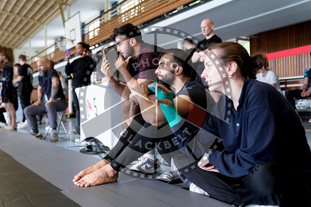 20240608PBB03490 | Fighters compete during the ILLCS VII summer edition luta livre competition in Hannover, Germany, on June 8, 2024.
