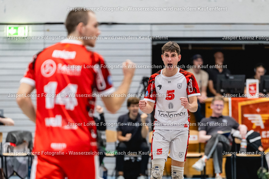 Volleyball I Herren I Saison 2026-2027 I 2. Bundesliga Nord I 06. Spieltag I Kieler TV - VV Humann Essen | Jasper Lorenz Fotografie - Realisiert mit Pictrs.com