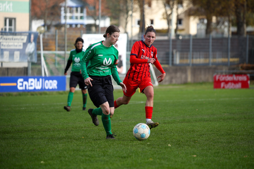 TVSFCH_251026_1887 | TV Steinheim vs. 1.FC Heidenheim 1846 II, Fußball, Frauen, Bezirksliga, 2025/2026, 7. Spieltag, 27.09.2025 in Steinheim (Foto: Michael Bulling) - Realisiert mit Pictrs.com