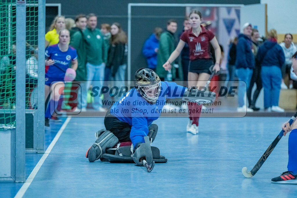 HK_20240303_109075 | Spiel um Platz 7 Deutsche Meisterschaft WU16 am 3.3.2024 Halle DHC, Düsseldorf ,