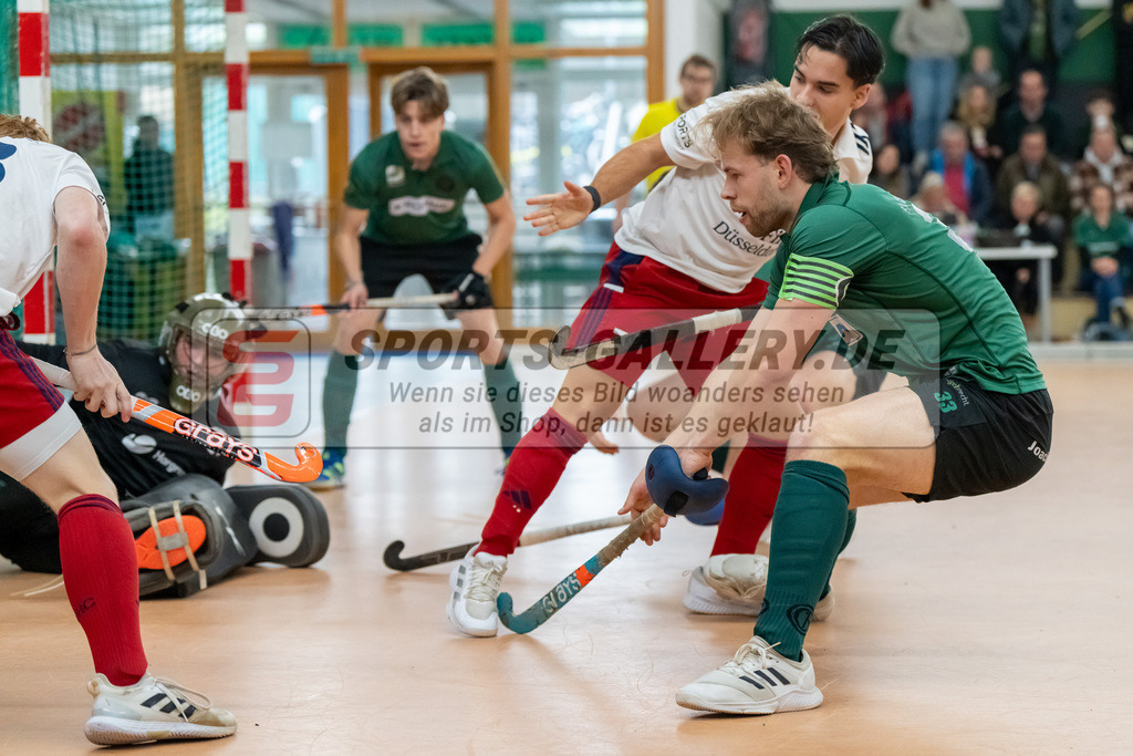 HK_20241208_109828 | 2. Bundesliga Halle Herren Club Raffelberg - Düsseldorfer HC am 8.12.2024 Raffelberg Halle, Duisburg ,