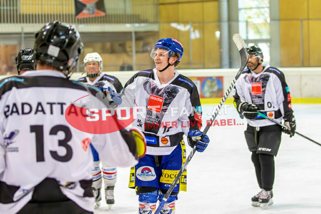 Eishockey | Eishockey, Business Challenge am 10.11.2023 in Klagenfurt (Heidi Horten Arena), Austria, (Photo by Ernst Krawagner sport-fan.at) - Realisiert mit Pictrs.com