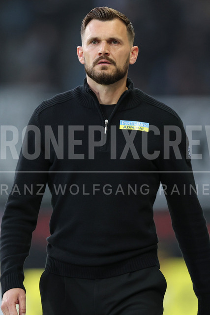 SK Puntigamer Sturm Graz vs LASK – Championship Group    | Graz, Austria, 22.Apr.26 - SOCCER - ADMIRAL Bundesliga, SK Puntigamer Sturm Graz vs LASK. The image shows head coach Fabio Ingolitsch (STU).      
