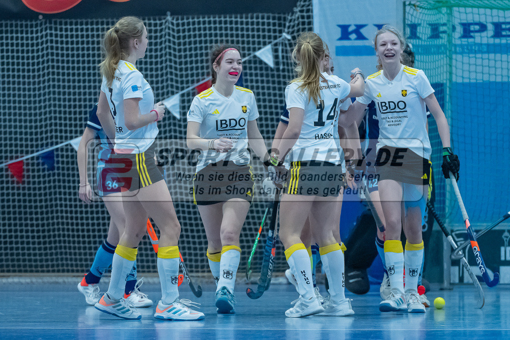HK_20240303_108828 | 1. Halbfinale Deutsche Meisterschaft WU16 am 3.3.2024 Halle DHC, Düsseldorf ,