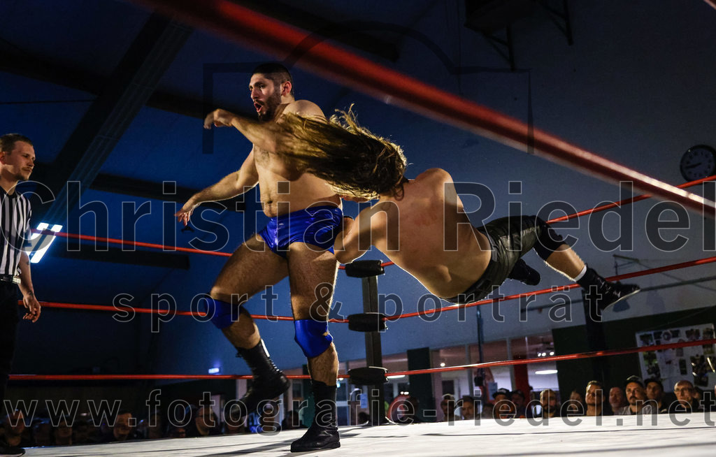 2022-11-12_089_EWS_Wrestling_Erding | Erding, Deutschland, 12.11.2022:
Wrestling, Saison 2022, EWS Wrestling ERDING

Foto: Christian Riedel / fotografie-riedel.net