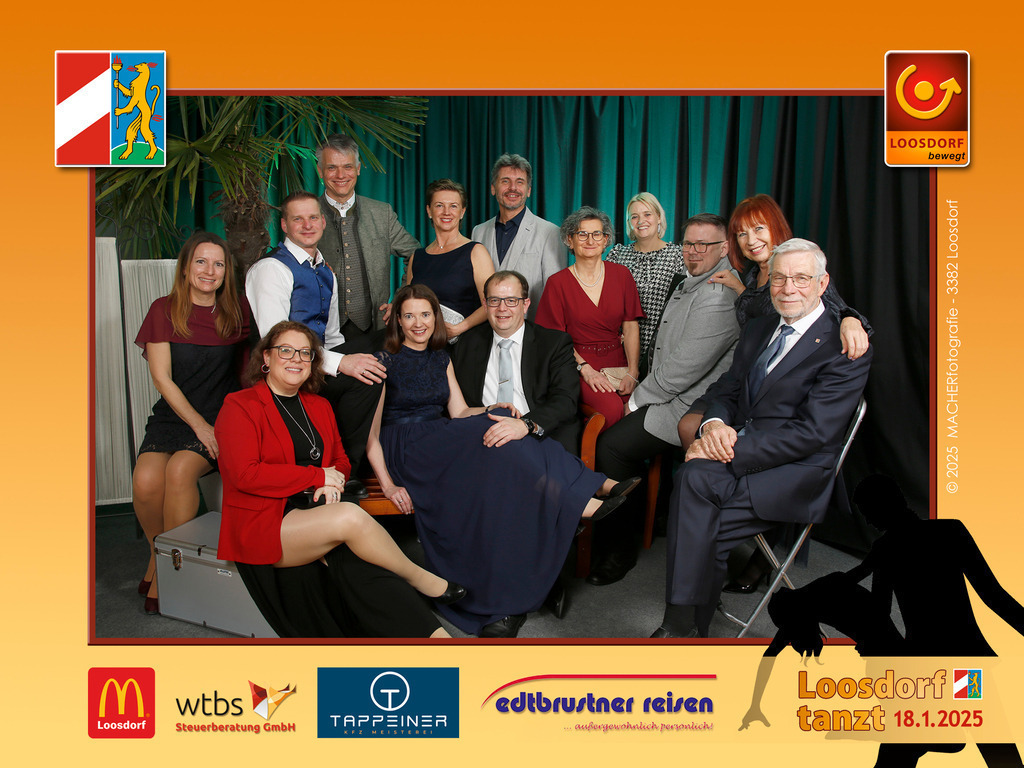 LoosdorfTanzt25_8931 | Ballfotografie - Loosdorf tanzt am 18.01.2025 in der Losensteinhalle LOOSDORF. Vielen Dank den Sponsoren:Edtbrustner Reisen /wtbs Steuerberatung /Autohaus Tappeiner/McDonalds Loosdorf