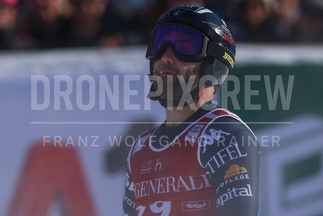 Audi FIS Ski World Cup: Men’s Slalom – Hahnenkamm Race, Kitzbuehel | Kitzbuehel, Austria, 25.Jan.26 - Alpine Skiing - FIS World Cup, Hahnenkamm Race, Slalom, men. The image shows NEGOMIR Kyle (USA, Atomic).