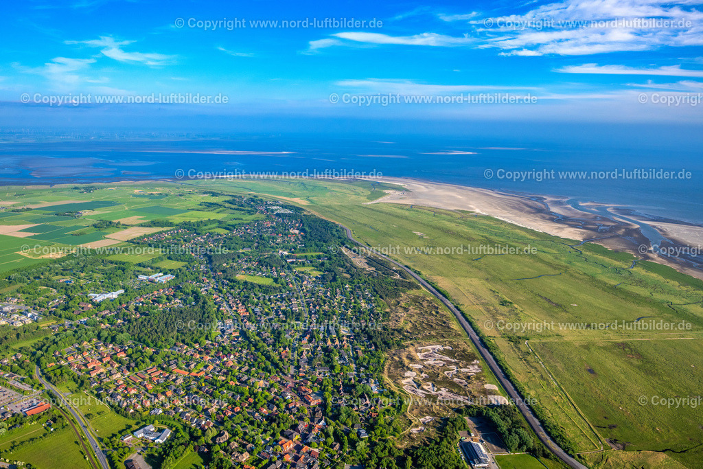 St.Peter-Ording_ELS_1213300523 | SANKT PETER-ORDING 30.05.2023 Ortsansicht an der Meeres-Küste der Nordsee in Sankt Peter-Ording im Bundesland Schleswig-Holstein. // Townscape on the seacoast of North Sea in Sankt Peter-Ording in the state Schleswig-Holstein. Foto: Martin Elsen