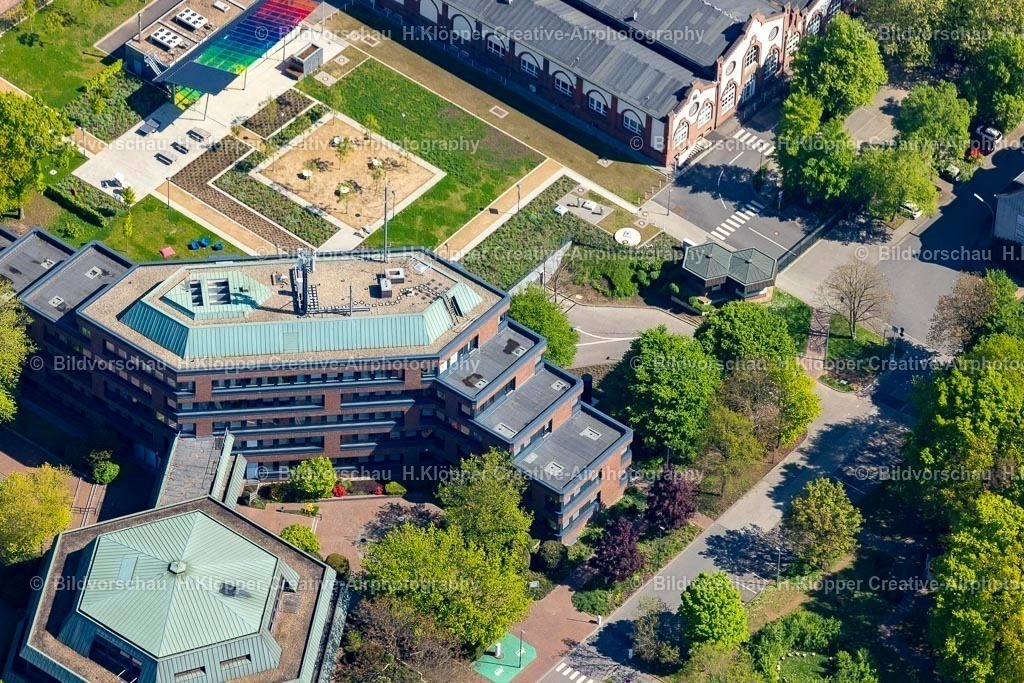 Luftbilder Mönchengladbach-1034 | Luftbildfotografie Luftbild Verwaltungsgebäude des Unternehmens " NEW AG" an der Elektrizitätsstraße in Mönchengladbach - Realisiert mit Pictrs.com