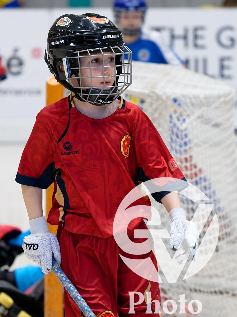 U11  - Geneve RHC v RHC Diessbach  |  during the U11  match between Geneve RHC and RHC Diessbach  at Centre sportif de la queue d'arve in Geneve, Switzerland