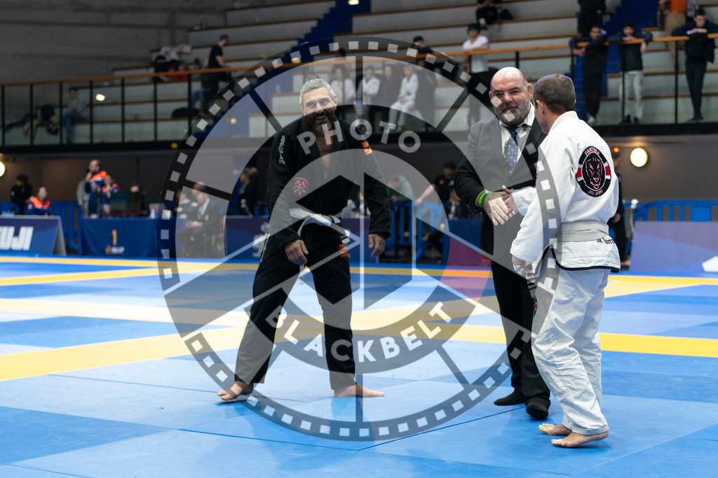 20240119PBB3850 | Fighters compete during the IBJJF European Championship in Paris, France, on January 19, 2024.