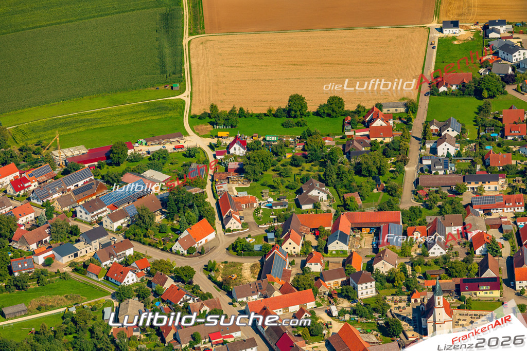 Luftaufnahme von Mödingen - Die Luftaufnahme wurde 2025 vom UL-Flugzeug heraus erstellt ( keine Drohne ) - Hochauflösende Luftaufnahme - für professionelle Ausdrucke geeignet. Die Geschenkidee !Mit Lizenz und Bildrechte bestellbar