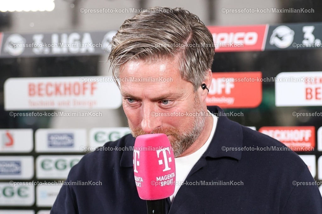 xKWIx03032601012 | 03.03.2026, xKWIx, Fußball, 3. Liga, Herren, Saison 2025 / 2026, SC Verl - SSV Jahn Regensburg, Sportclub Arena: Michael Wimmer (SSV Jahn Regensburg Cheftrainer) im Interview vor dem Spiel Photo: xKamilxWilkowskixPressefotoKochx