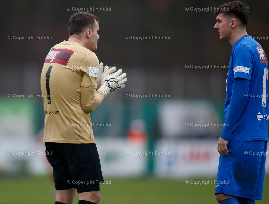 A_LUI_08112025_17 | SPORT FUSSBALL LT1 OOE LIGA ASKOE OEDT 1B-UNION ST.MARTIN/MUEHLKREIS 08.11.2025 IM BILD:RAPHAEL NEUMUELLER UND MAXIMILLIAN JAEGER  (BEIDE ST.MARTIN)FOTO:FOTLUI