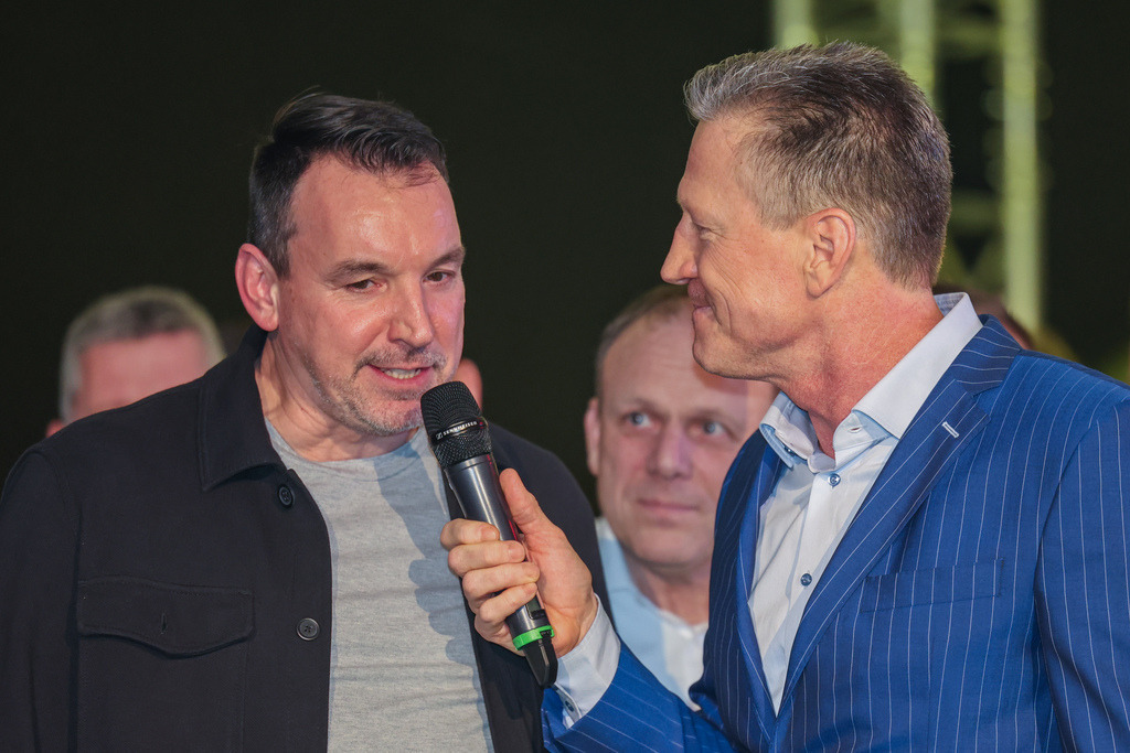 top-top.de250214-262 | Die 3. Weseler SportNacht, die große Sportgala mit Ehrungen der Weseler Sportler des Jahres 2024 findet am Freitag, den 14.02.2025 im Festzelt an der Rheinpromenade statt.Foto: Erwin Pottgiesser