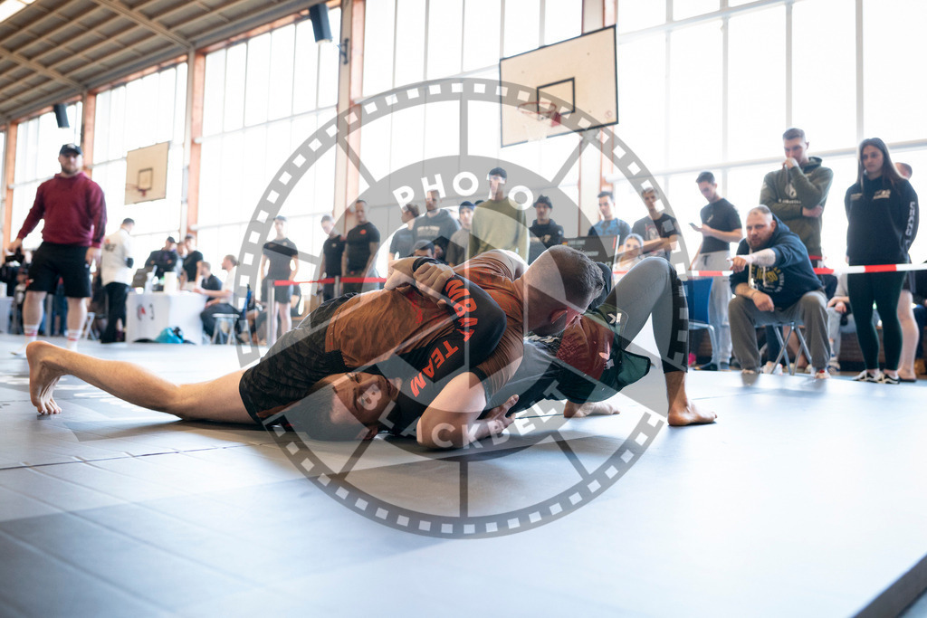 20240309PBB5039 | Fighters compete during the International Luta Livre (ILLCS) Spring Championship in Hannover, Germany, on March 9, 2024.