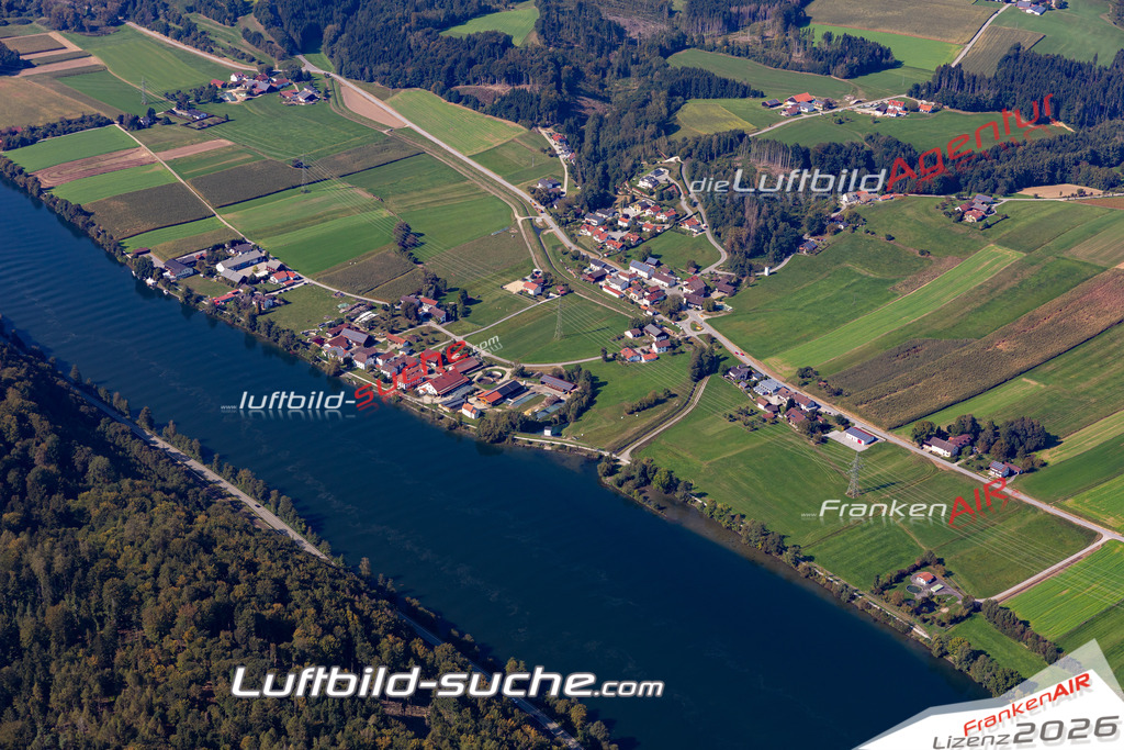 Die Luftbildaufnahme gaishofen -  wurde 2020 mittels Flugzeug (keine Drohne) erstellt. Perfekte Schärfe und Druck- Ergebnisse- Garantiert!