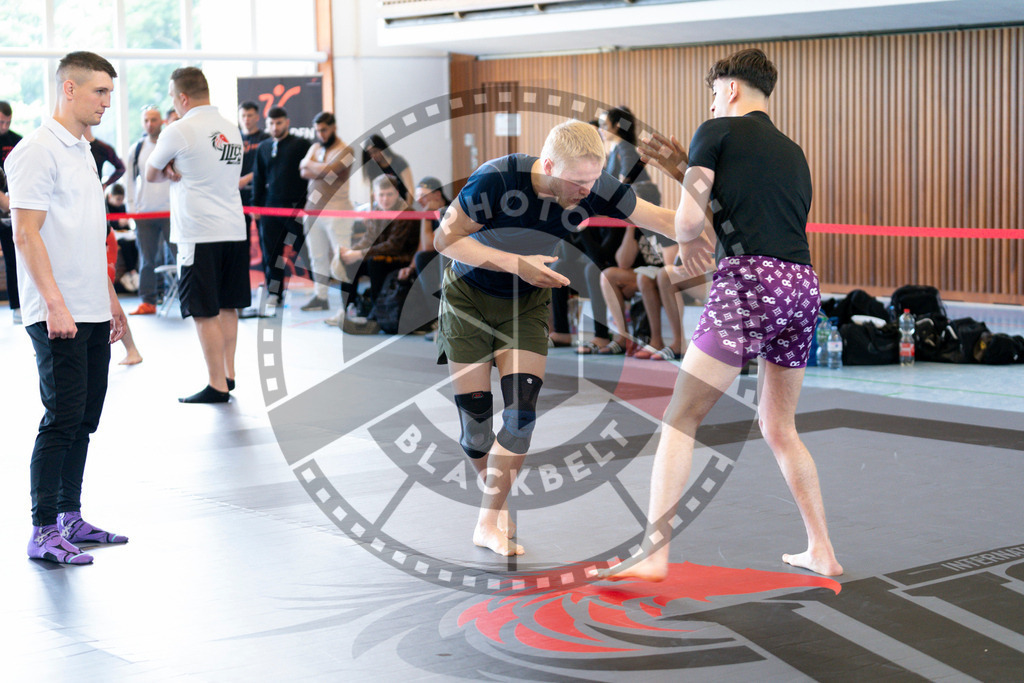 20240608PBB02167 | Fighters compete during the ILLCS VII summer edition luta livre competition in Hannover, Germany, on June 8, 2024.