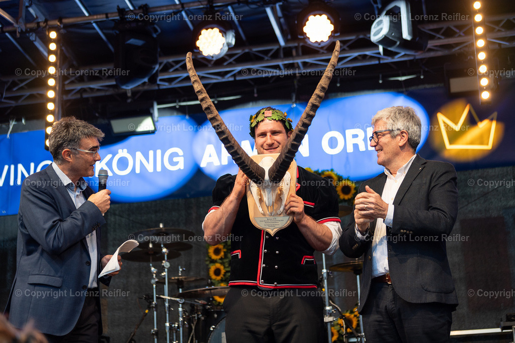 Schwingen -  ESAF Empfang Schwingerkönig 2025 | Maienfeld, 3.9.25, Schwingen - ESAF Empfang Schwingerkönig.