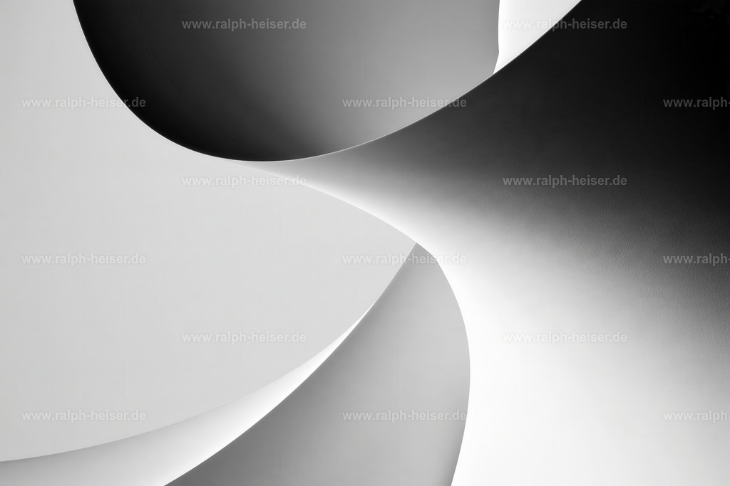KI000330 | Mit moderner KI‑generiertes schwarz-weiß Artwork, sorgfältig manuell für den Druck optimiert.