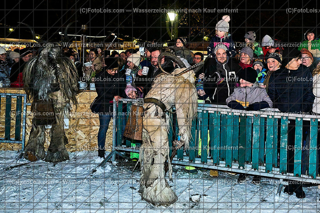 ALP9702_Wieselburger ADVENT_Wintersonnenwende_Perchtenlauf | (C)FotoLois.com, Alois Spandl, Wieselburger Advent, Wintersonnenwendfeier mit Umzug durch die Stadt, Sonnenwendfeuer und Perchtenlauf mit Show im Schlosspark, Mitwirkung der Partnergemeinde EINBECK, Sa 17. Dezmber 2022.