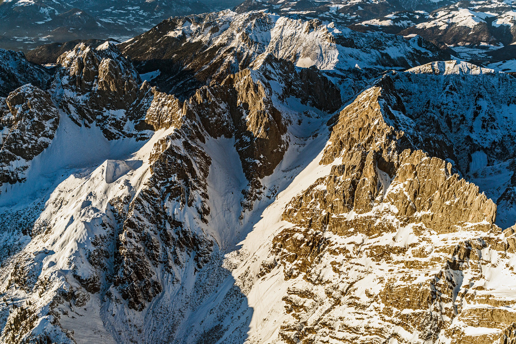 _D009885 | 02.12.2013 Felsen- Massiv und Berglandschaft des Wilden Kaiser