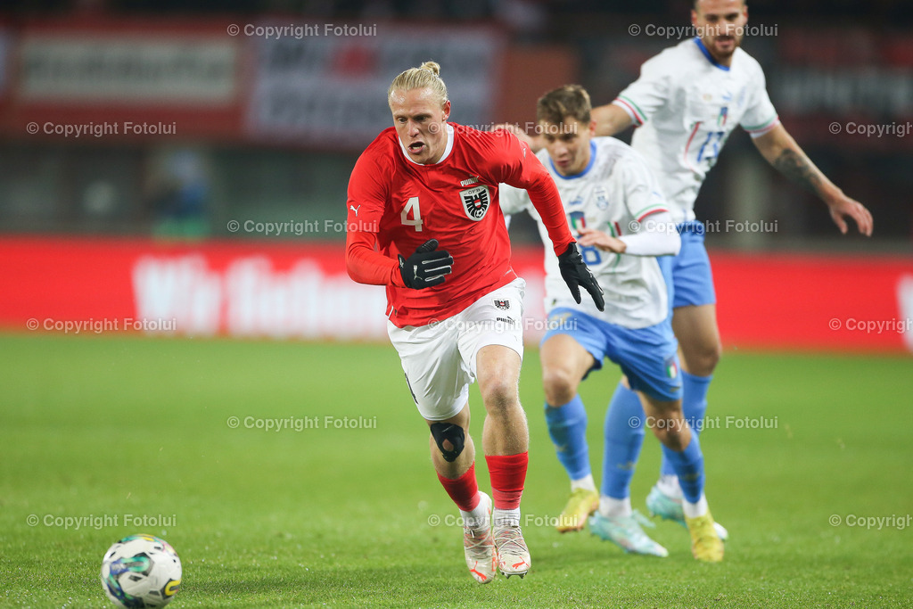 A_LUI_20221120_0010 | SPORT FUSSBALL TESTSPIEL  ÖSTERREICH VS ITALIEN
IM BILD: Xaver Schlager (Österreich),


FOTO:FOTOLUI/UW