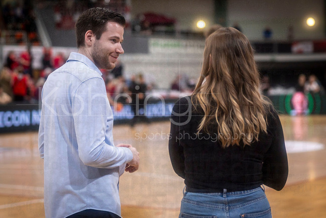 Barmer 2. Basketball Bundesliga ProA: Bayer Giants Leverkusen vs. RheinStars Koeln, 04.04.26 | Leverkusen, 04.04.26 - während des Spiels der Barmer 2. Basketball Bundesliga ProA: Bayer Giants Leverkusen vs. RheinStars Koeln in der Ostermann Arena in Leverkusen.
