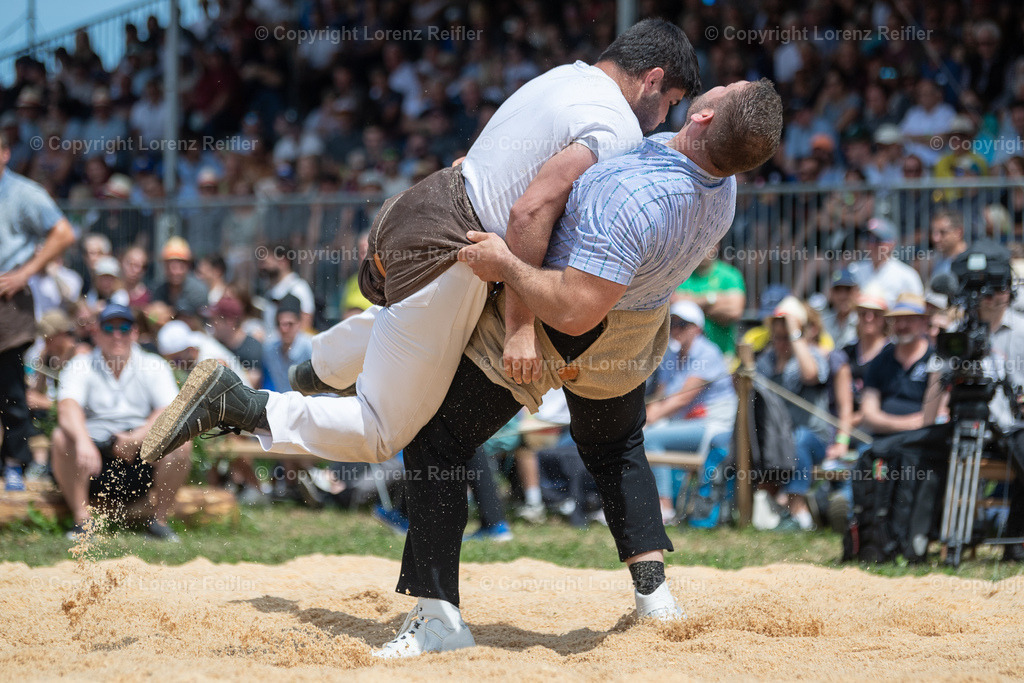 Schwingen -  St.Galler Kantonal 2024 | Grabs, 26.5.24, Schwingen - St.Galler Kantonal.