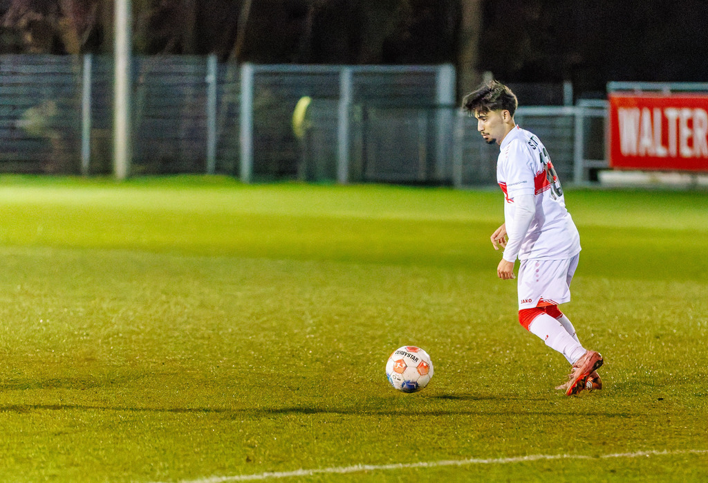 FCHVFB_260325_3-74 | 1.FC Heidenheim 1846 vs. VfB Stuttgart, Fußball, A-Junioren, Verbandspokal, 2025/2026, 25.03.2026 in Heidenheim, Rasenplatz, Walter-Birkhold-Jugendstadion(Foto: Michael Bulling) - Realisiert mit Pictrs.com