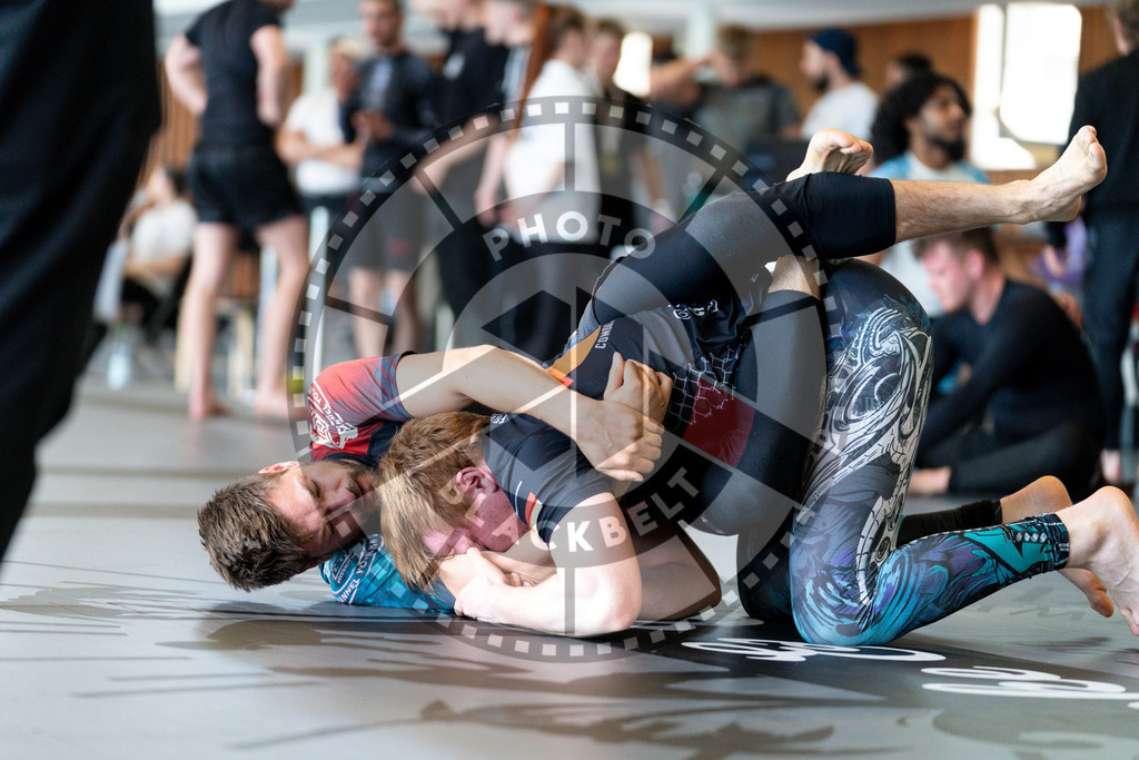 20240608PBB03955 | Fighters compete during the ILLCS VII summer edition luta livre competition in Hannover, Germany, on June 8, 2024.